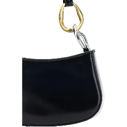 Black Calf Leather Bos Taurus Shoulder Bag