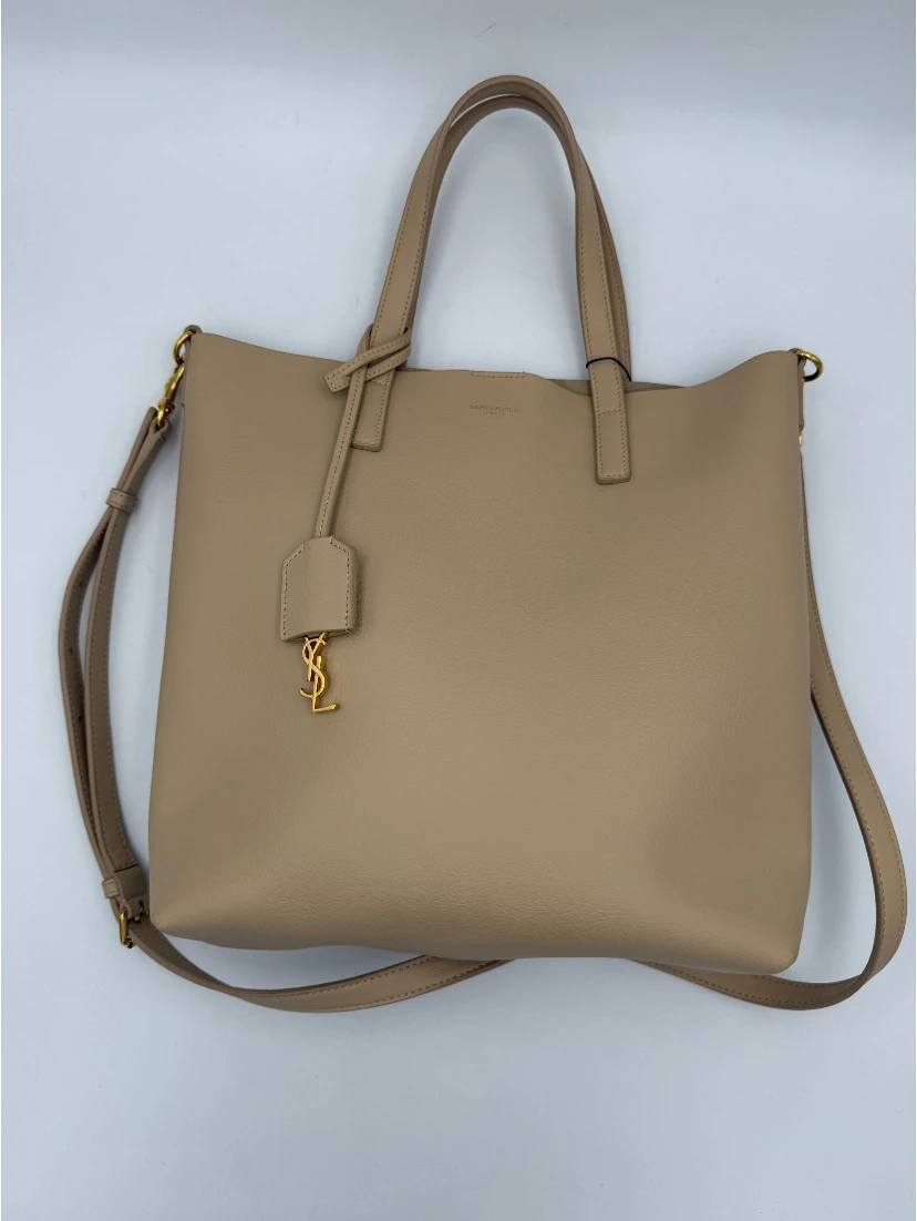 SAINT LAURENT SHOPPING Beige Bag
