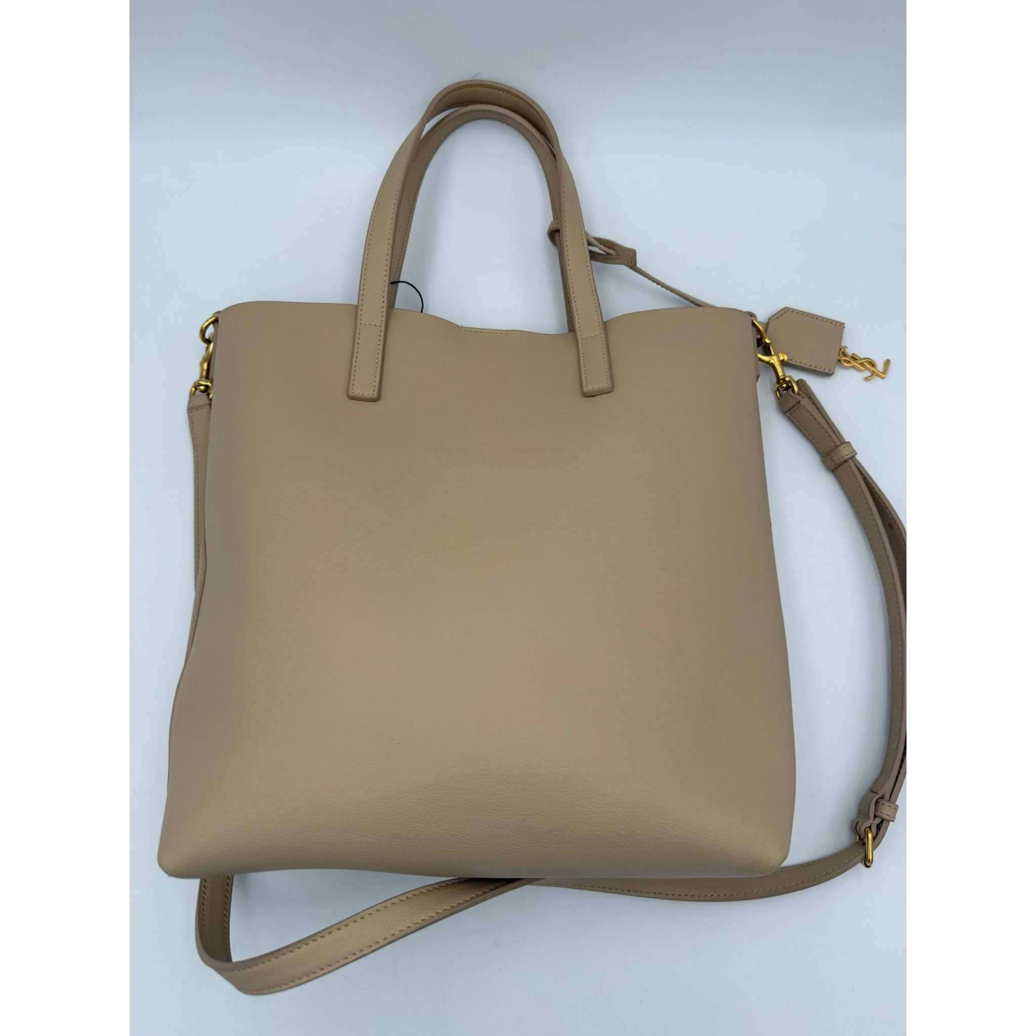 SAINT LAURENT SHOPPING Beige Bag
