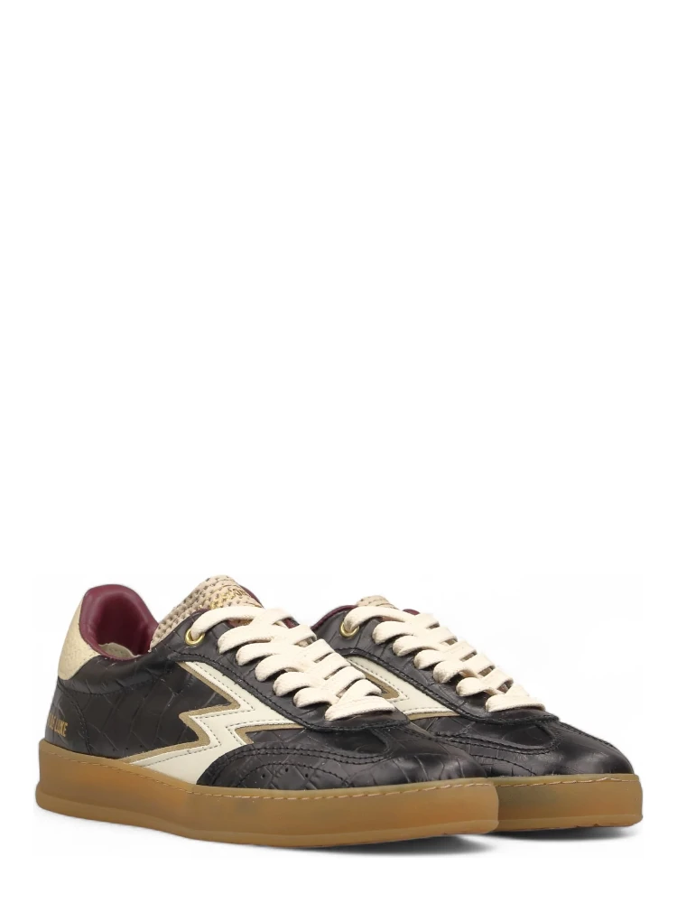 "Club" crocodile effect sneakers alternative
