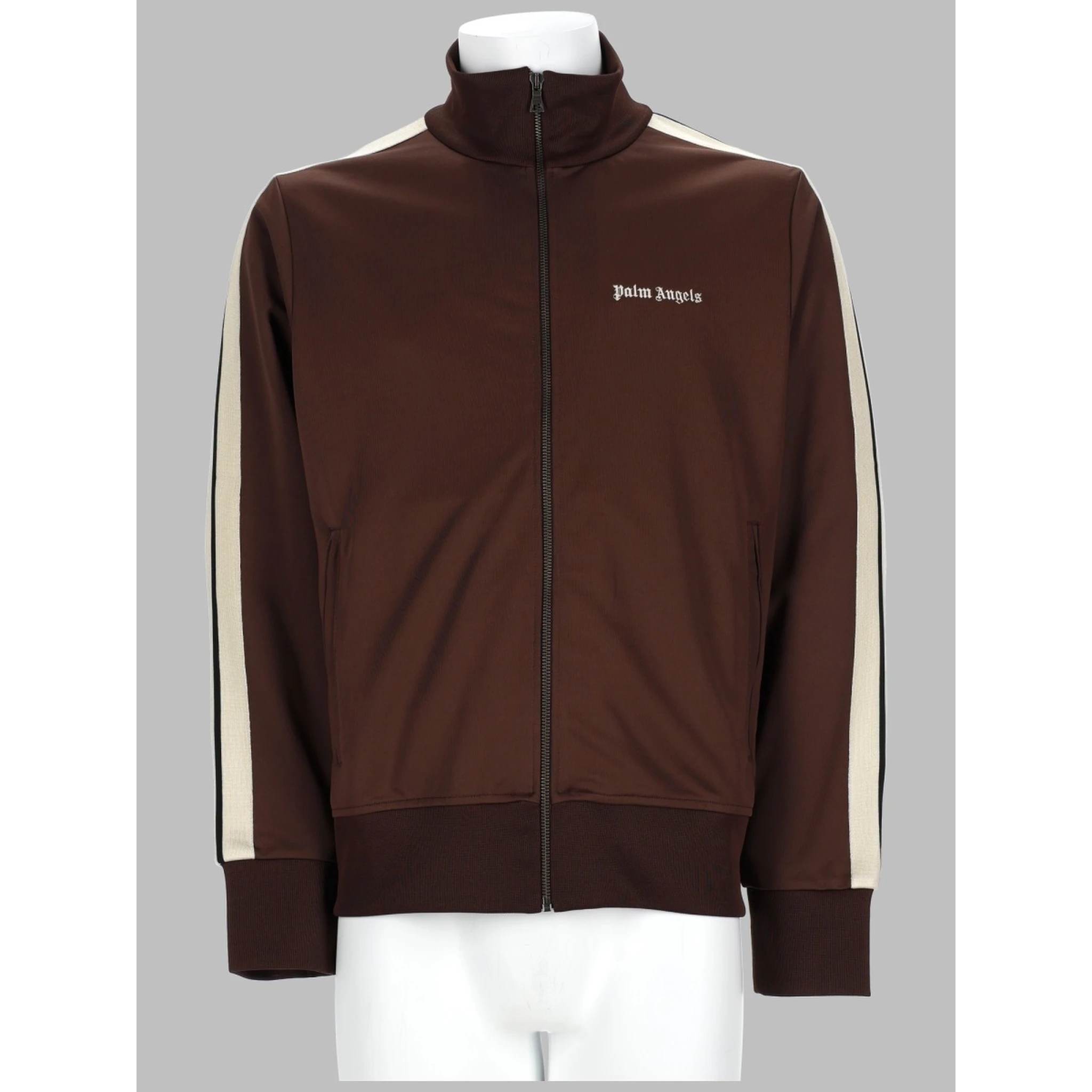 FELPA CON ZIP E LOGO