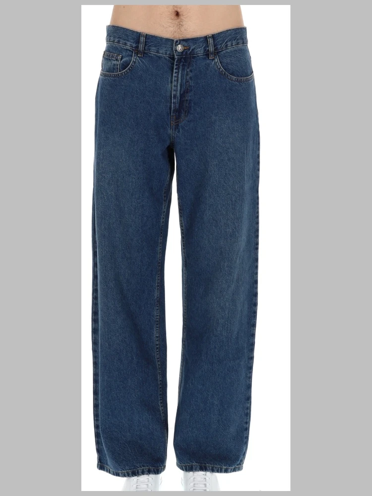 JEANS "CURVED LOGO"