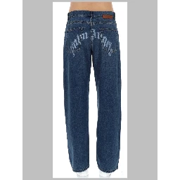 JEANS "CURVED LOGO"