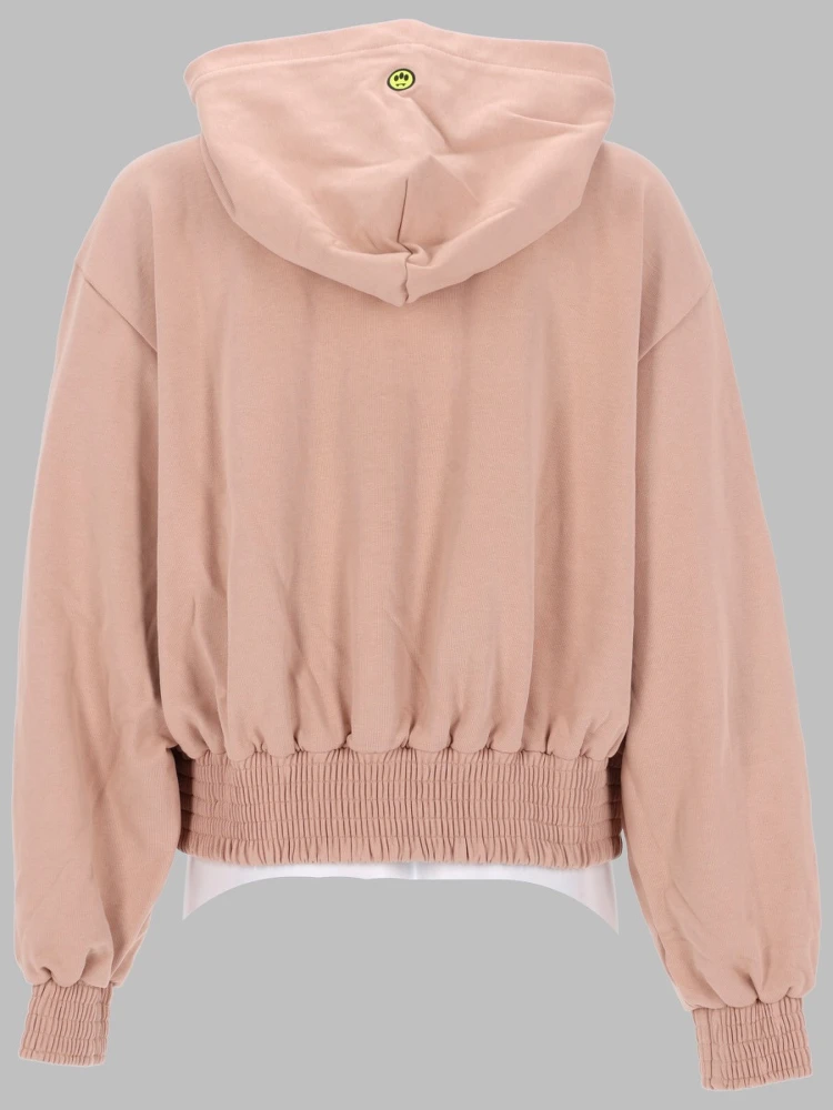 FELPA CON ZIP E CAPPUCCIO alternative