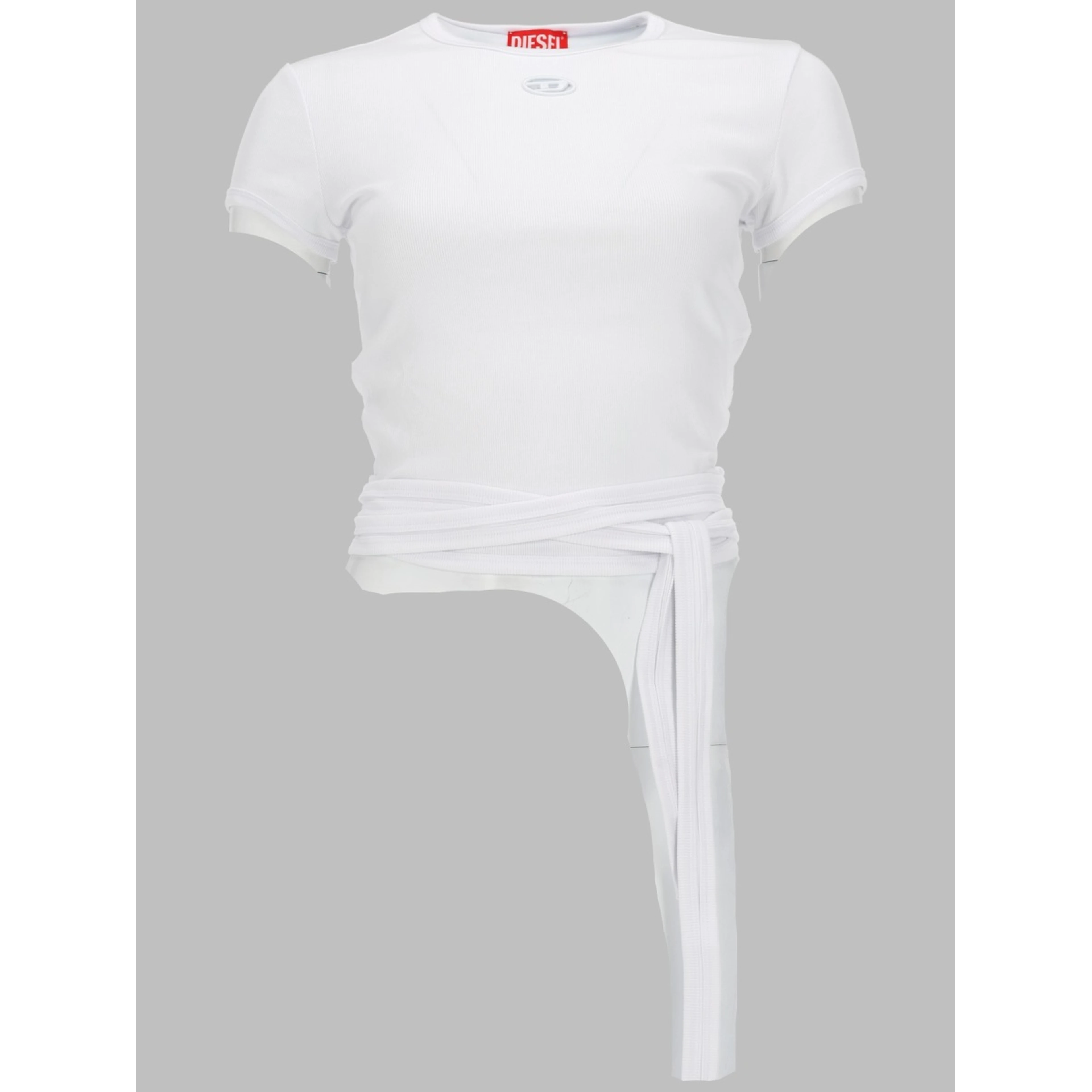 T-SHIRT A COSTINE CON LACCI