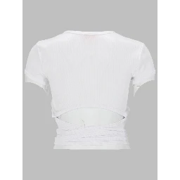 T-SHIRT A COSTINE CON LACCI