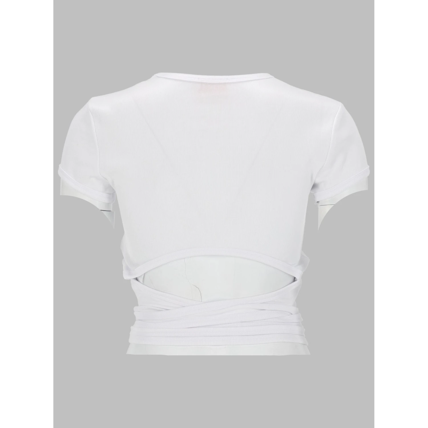 T-SHIRT A COSTINE CON LACCI
