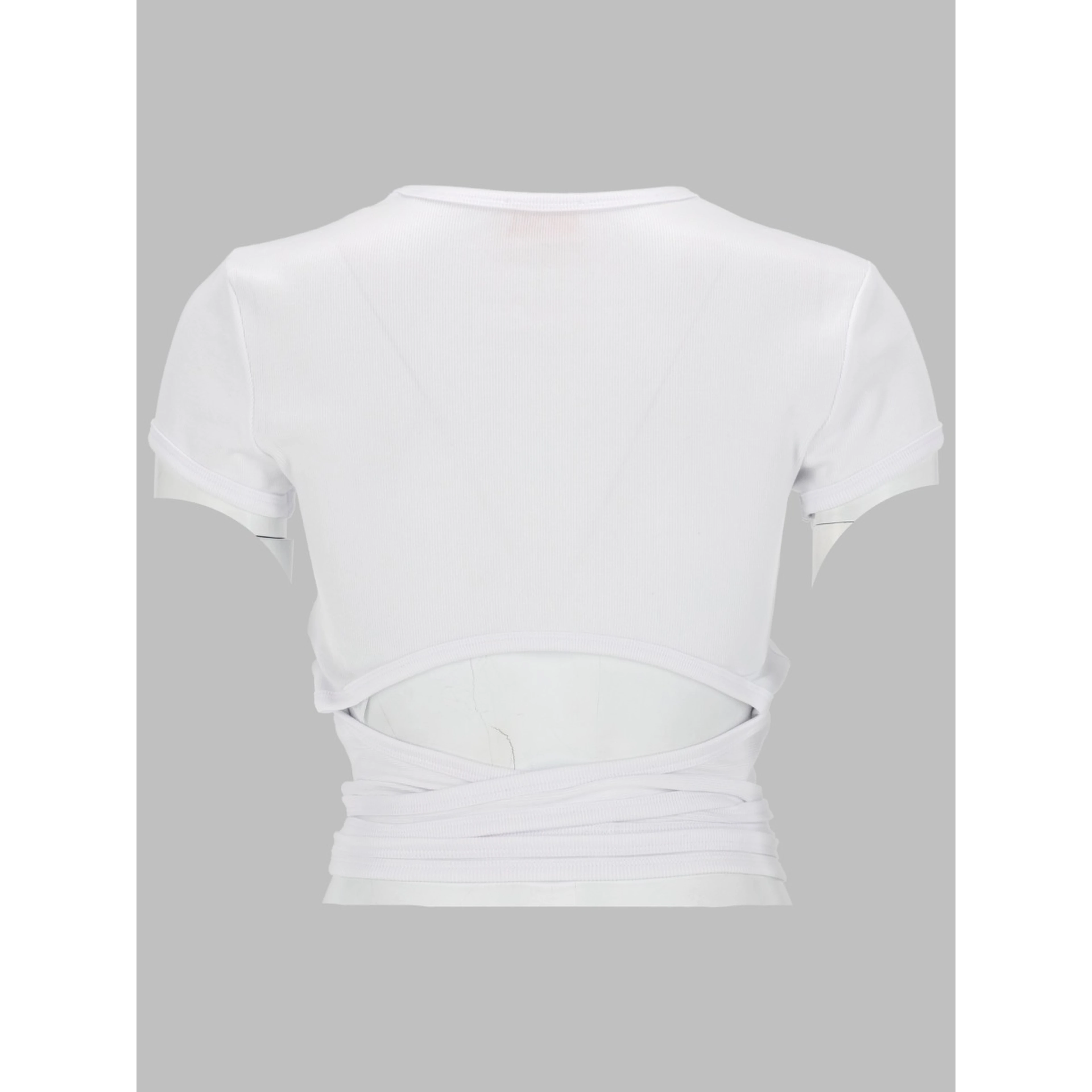 T-SHIRT A COSTINE CON LACCI