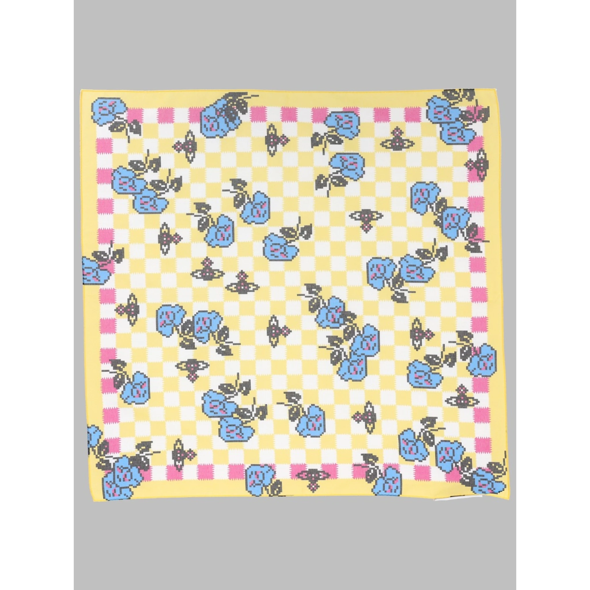 FOULARD "PIXEL ROSE"