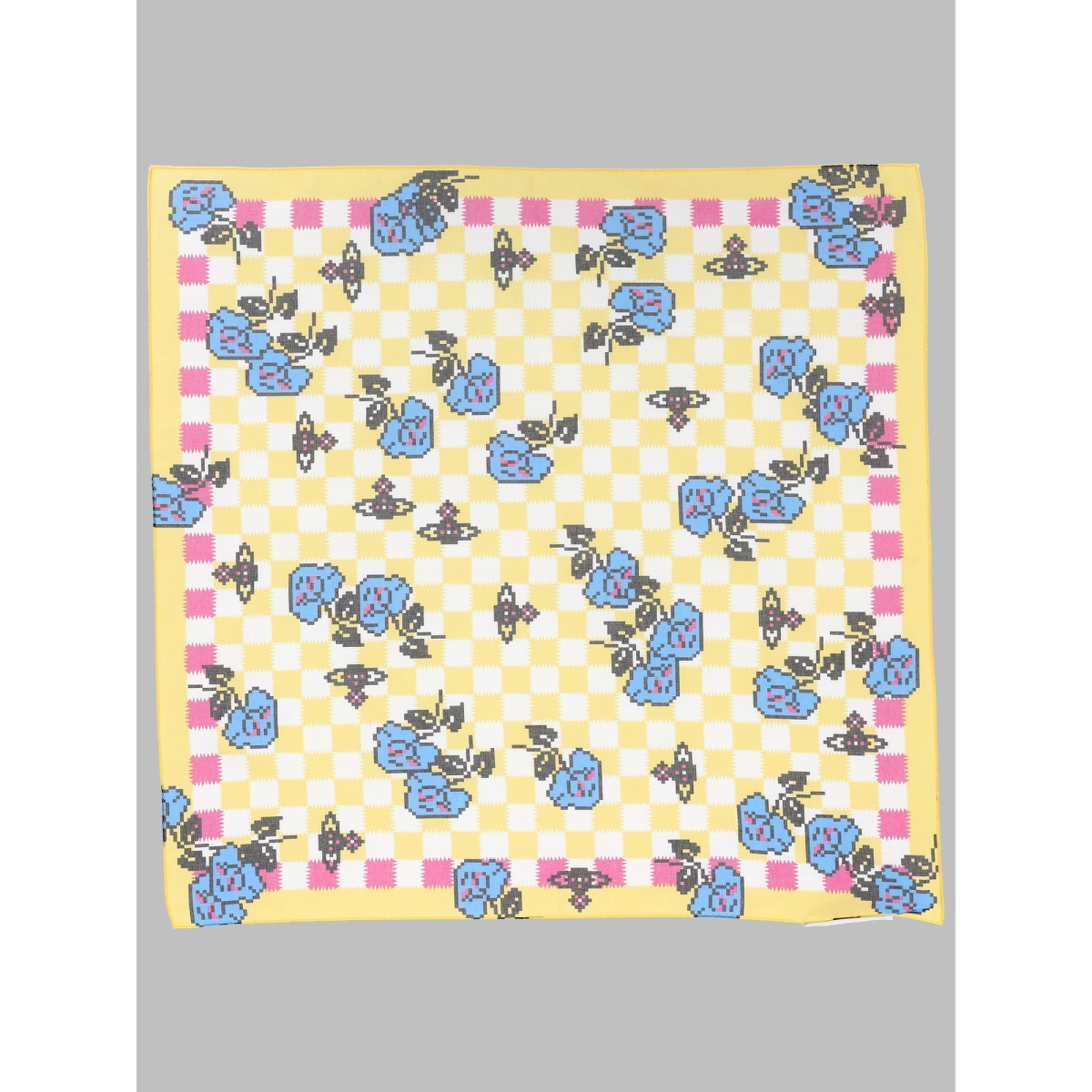 FOULARD "PIXEL ROSE"