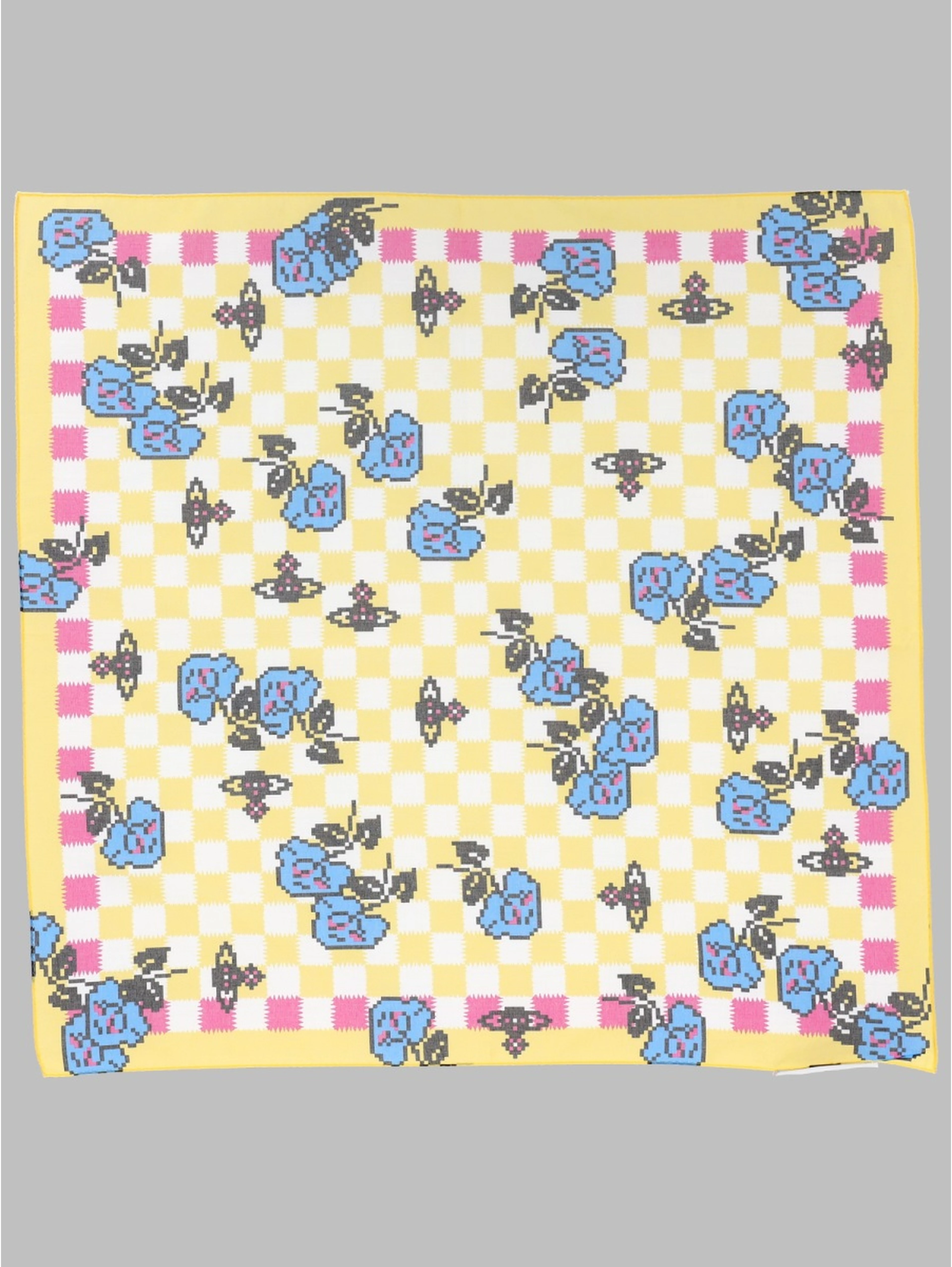 FOULARD "PIXEL ROSE"
