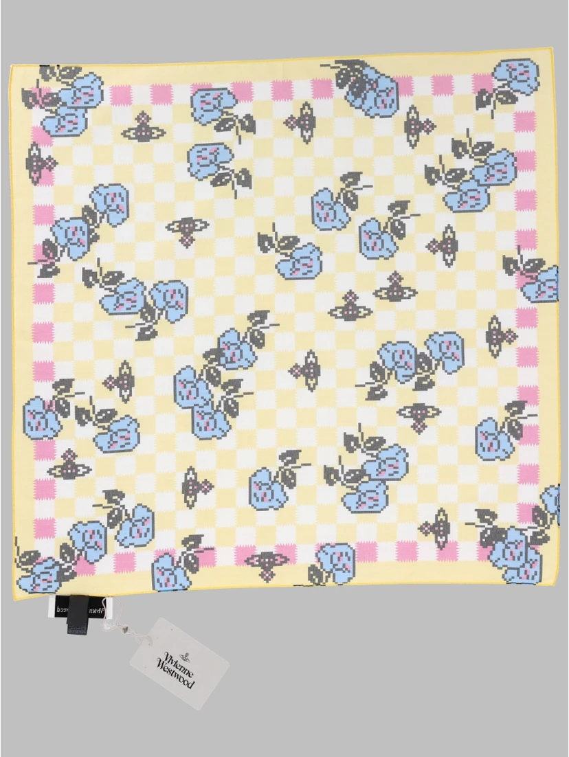 FOULARD "PIXEL ROSE"