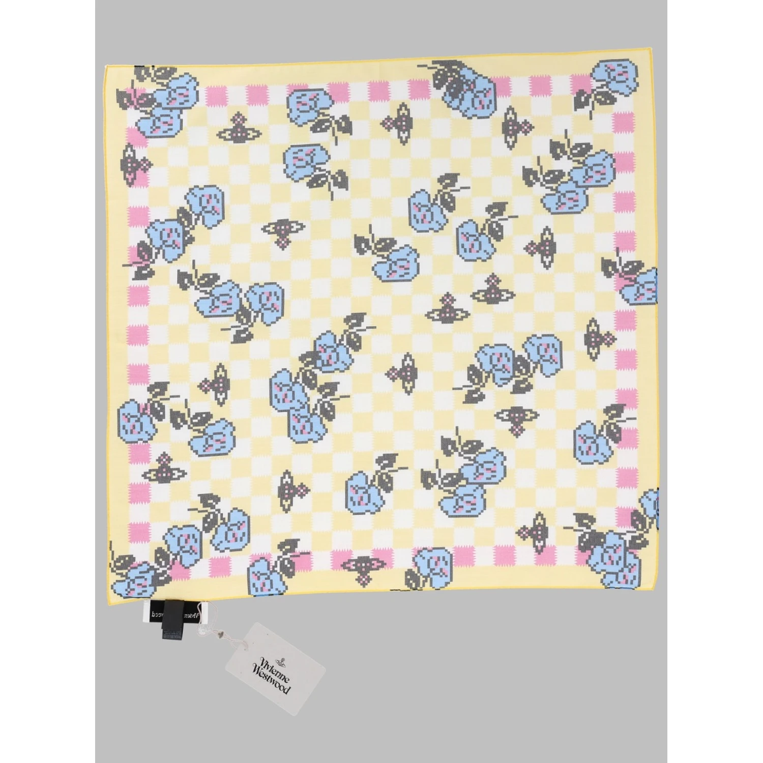 FOULARD "PIXEL ROSE"