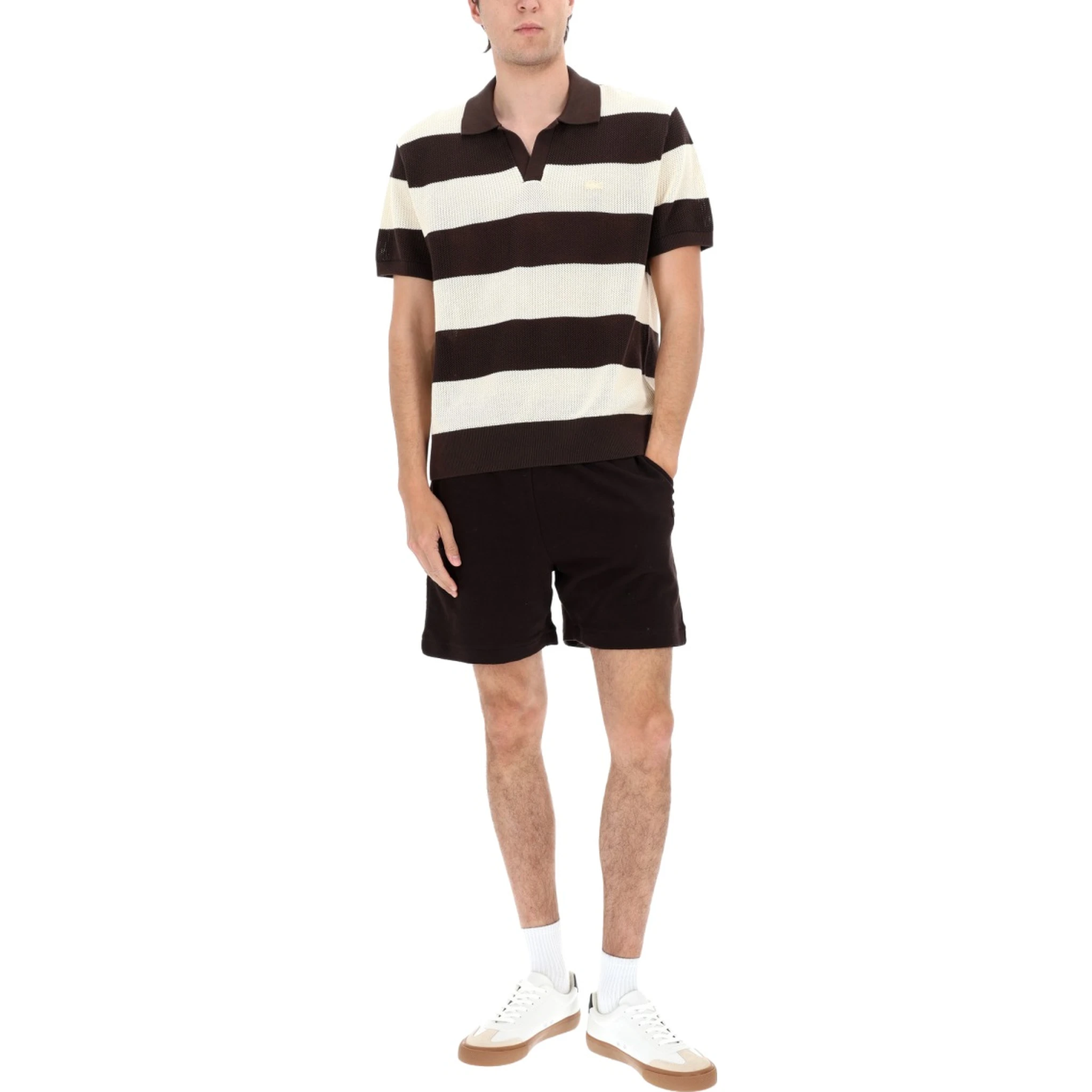 SHORTS IN COTONE CON LOGO