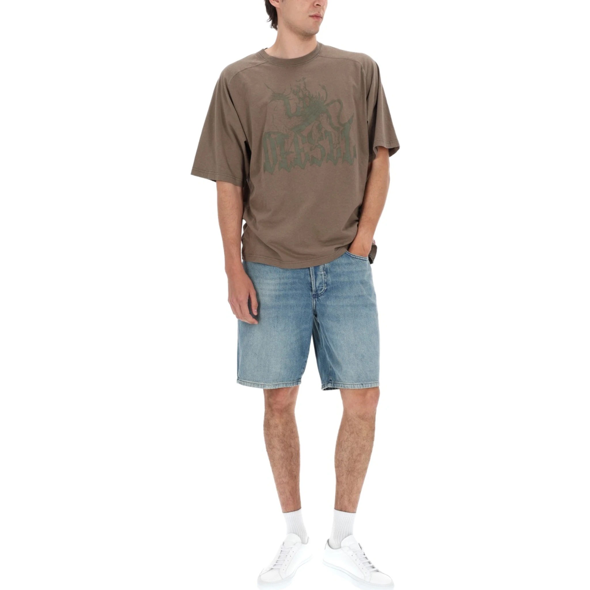 SHORTS IN DENIM