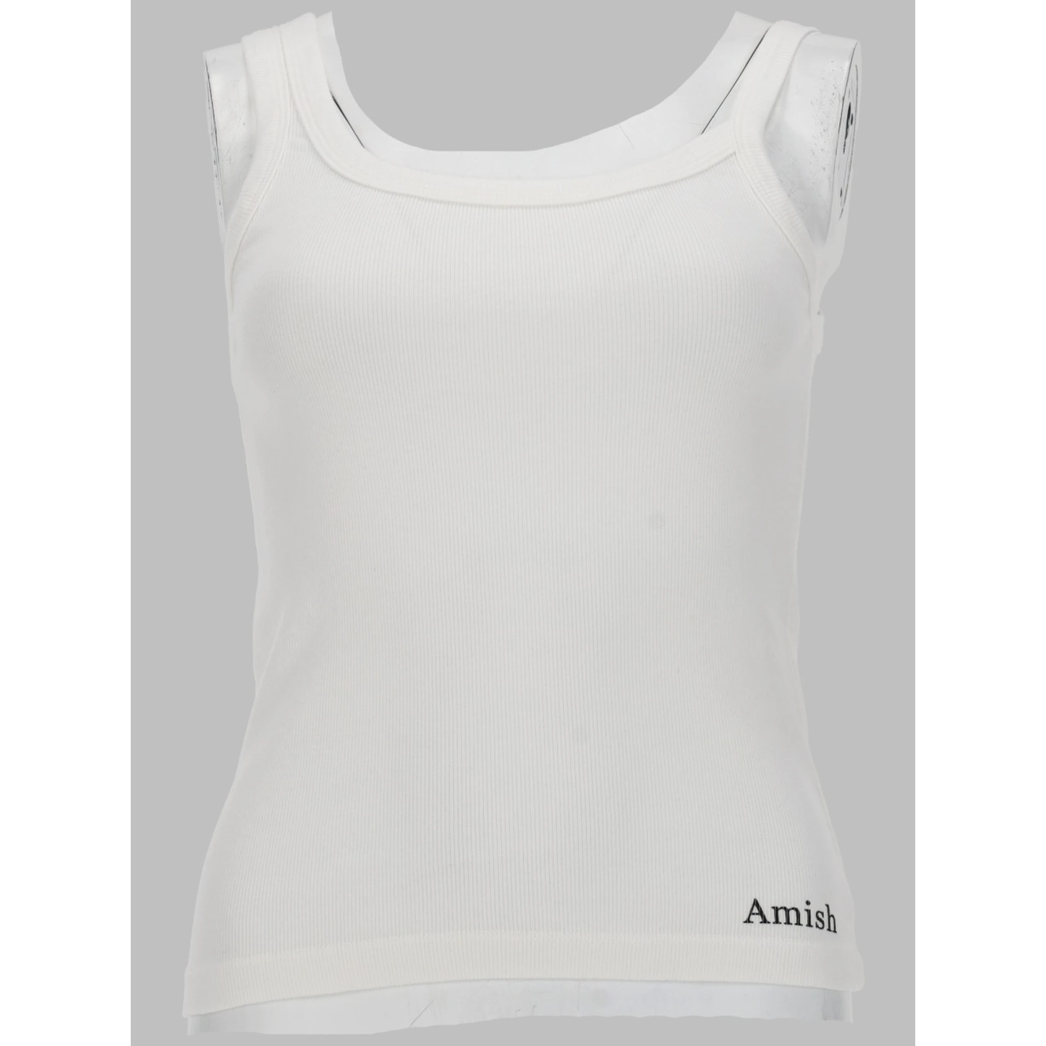 TOP "ASYMMETRIC" CON MICRO LOGO