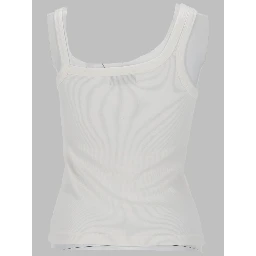TOP "ASYMMETRIC" CON MICRO LOGO