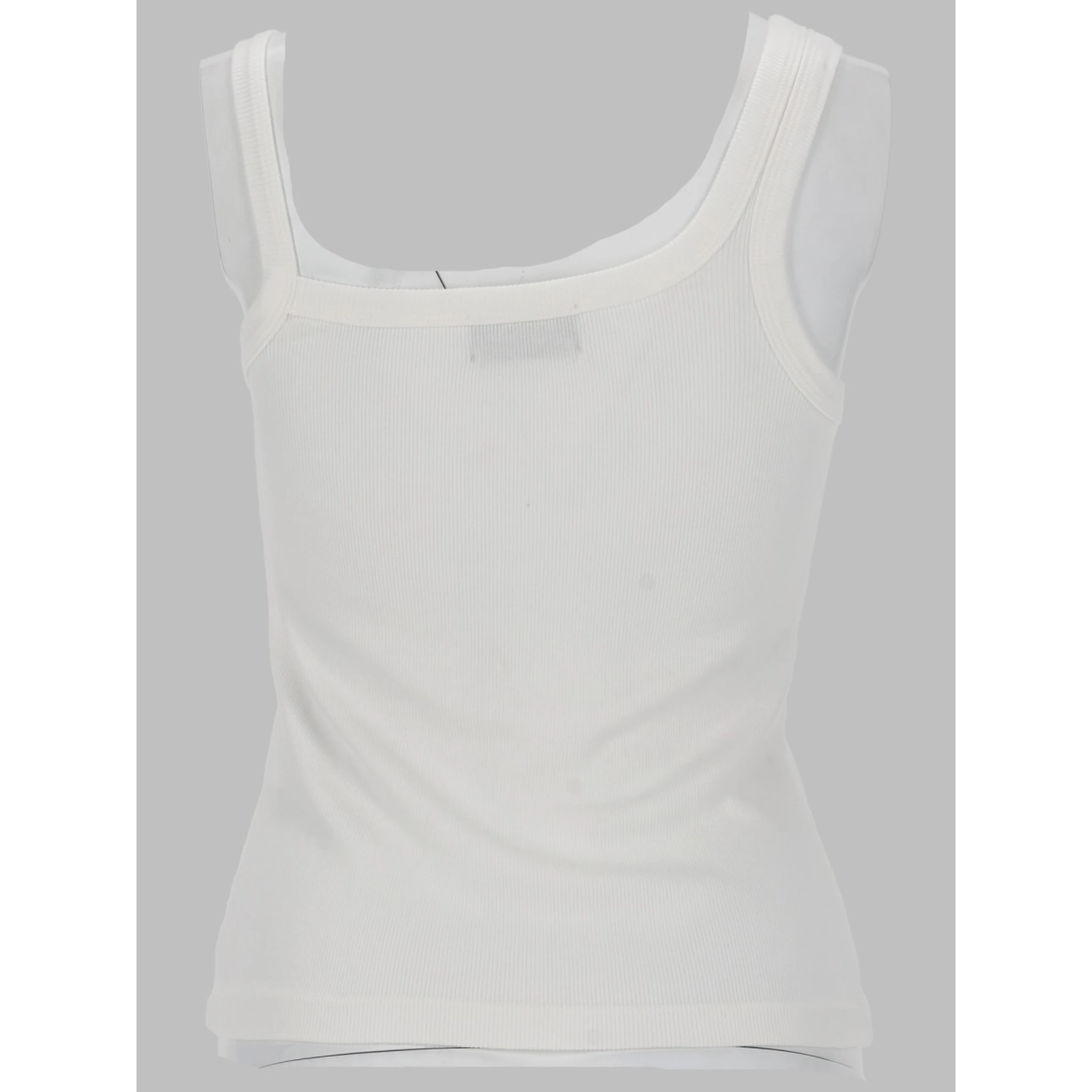 TOP "ASYMMETRIC" CON MICRO LOGO