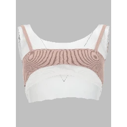 TOP BRA CON EFFETTO SOVRAPPOSTO