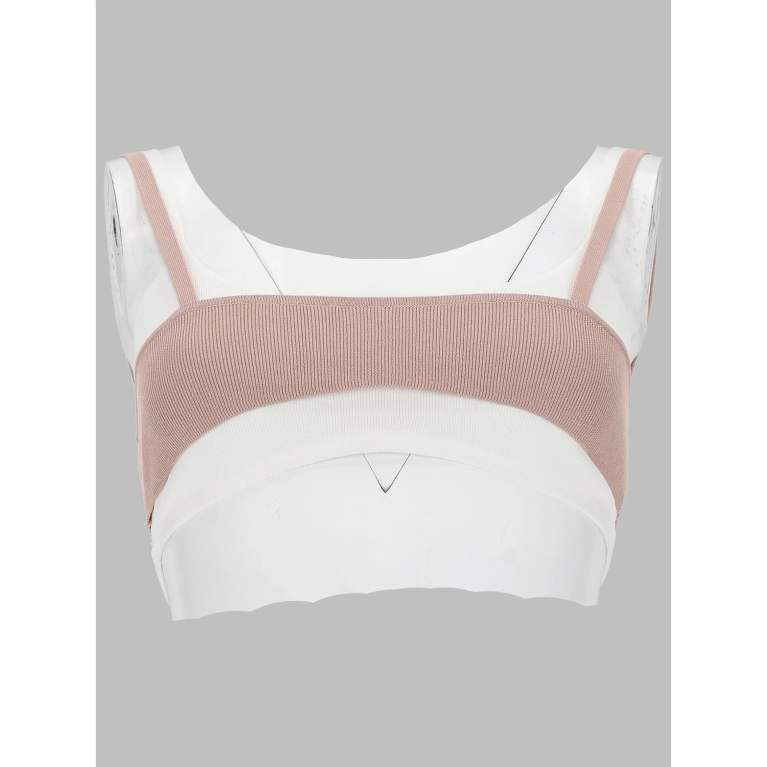 TOP BRA CON EFFETTO SOVRAPPOSTO