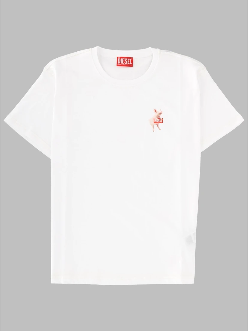 T-SHIRT IN COTONE CON STAMPA LOGO