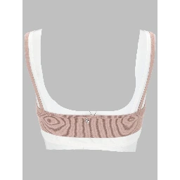TOP BRA CON EFFETTO SOVRAPPOSTO