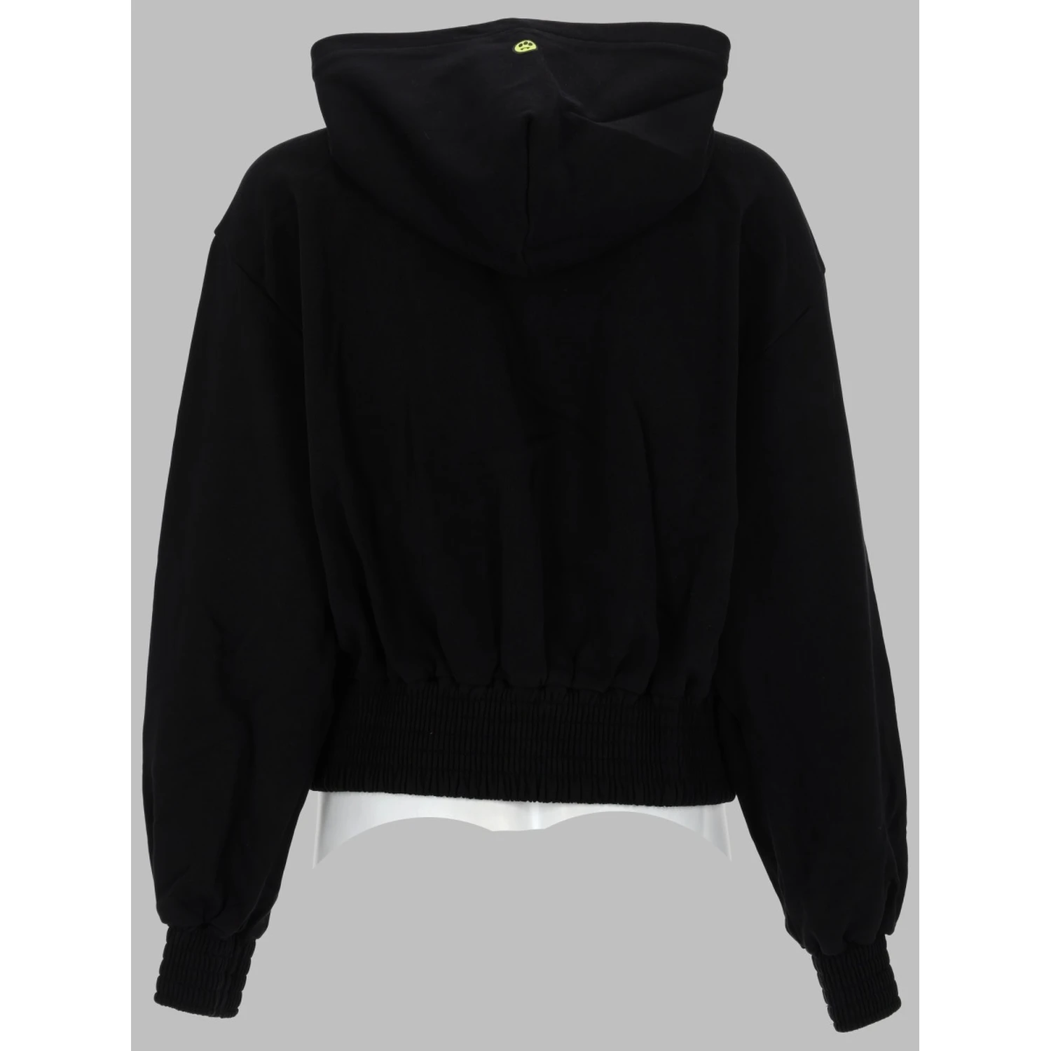 FELPA CON ZIP E CAPPUCCIO