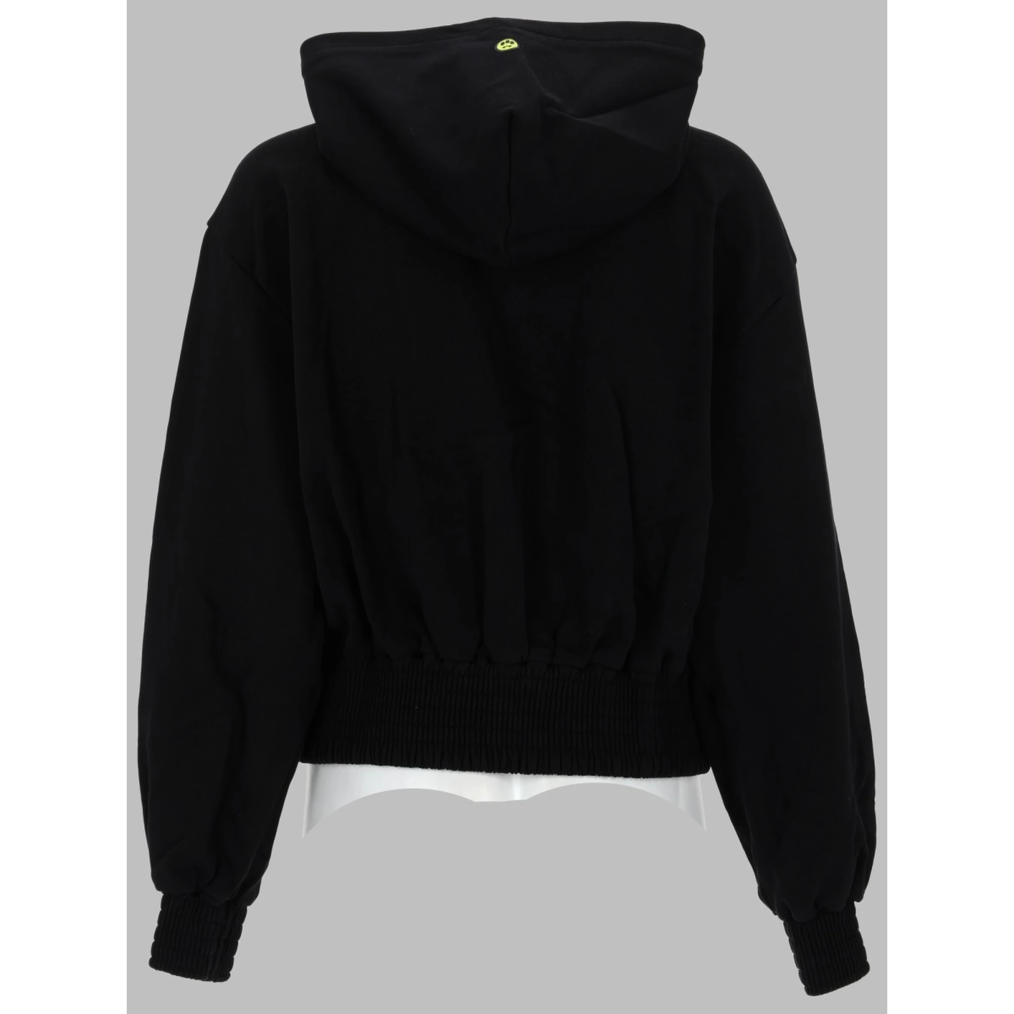 FELPA CON ZIP E CAPPUCCIO