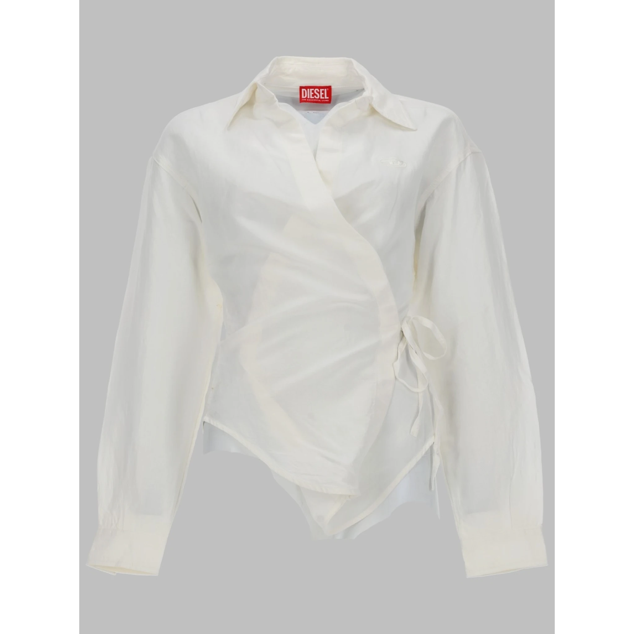 CAMICIA CON CHIUSURA A PORTAFOGLIO