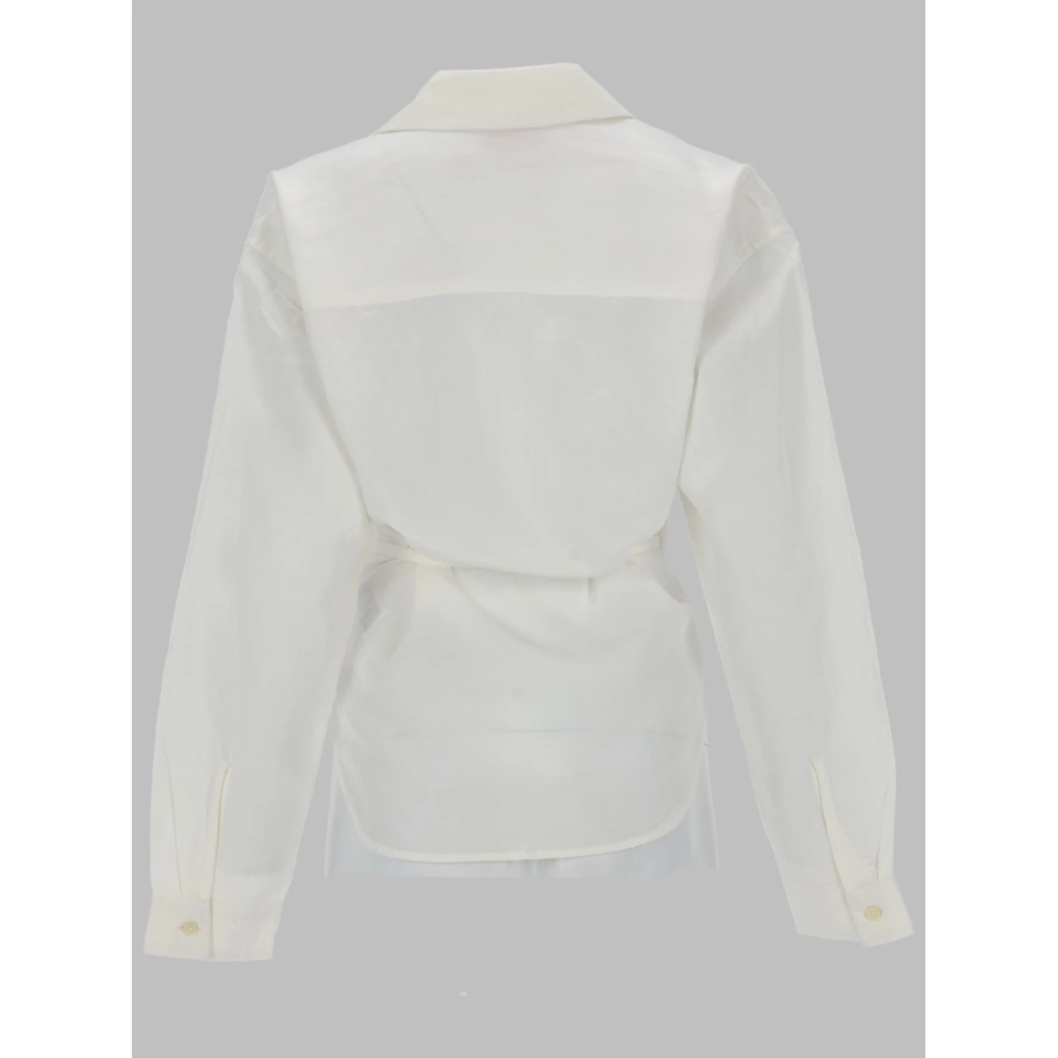 CAMICIA CON CHIUSURA A PORTAFOGLIO
