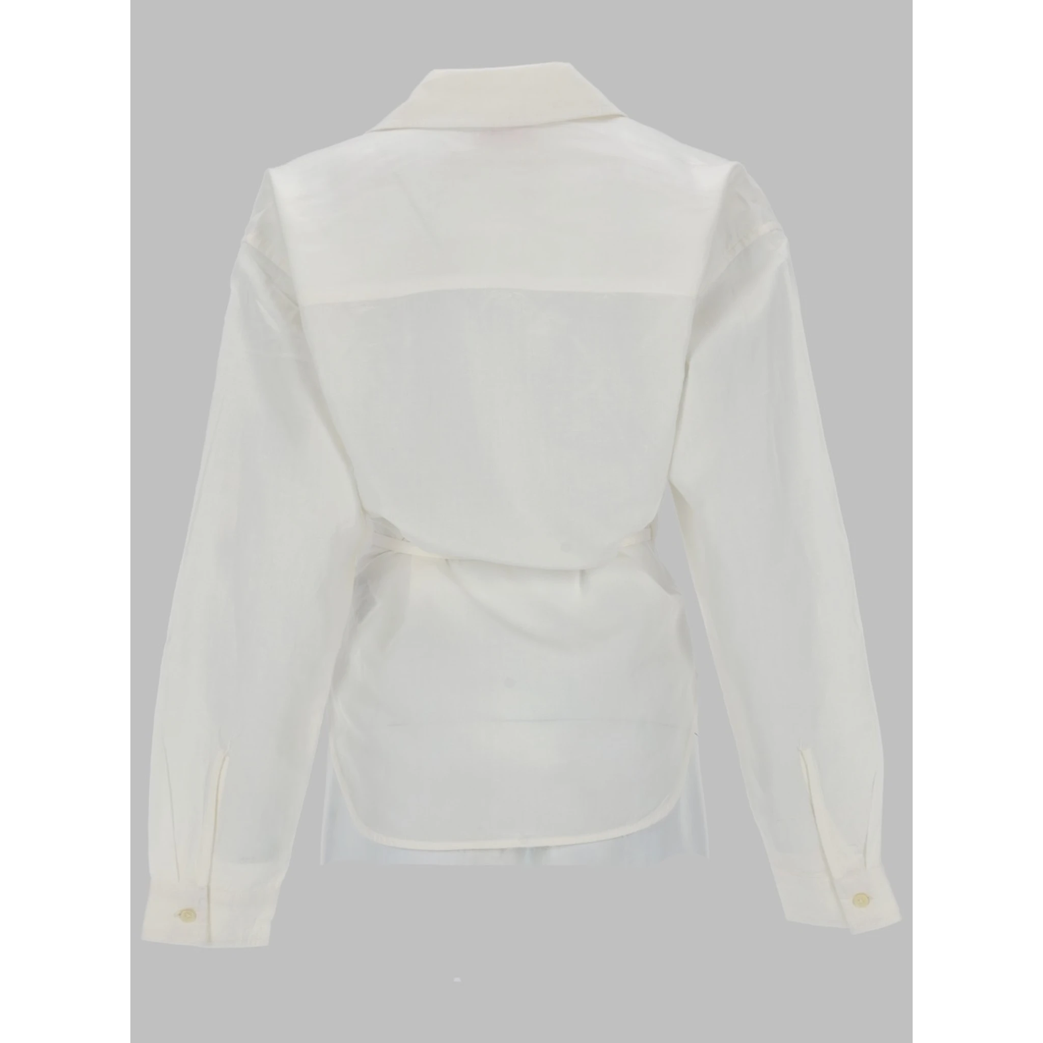 CAMICIA CON CHIUSURA A PORTAFOGLIO