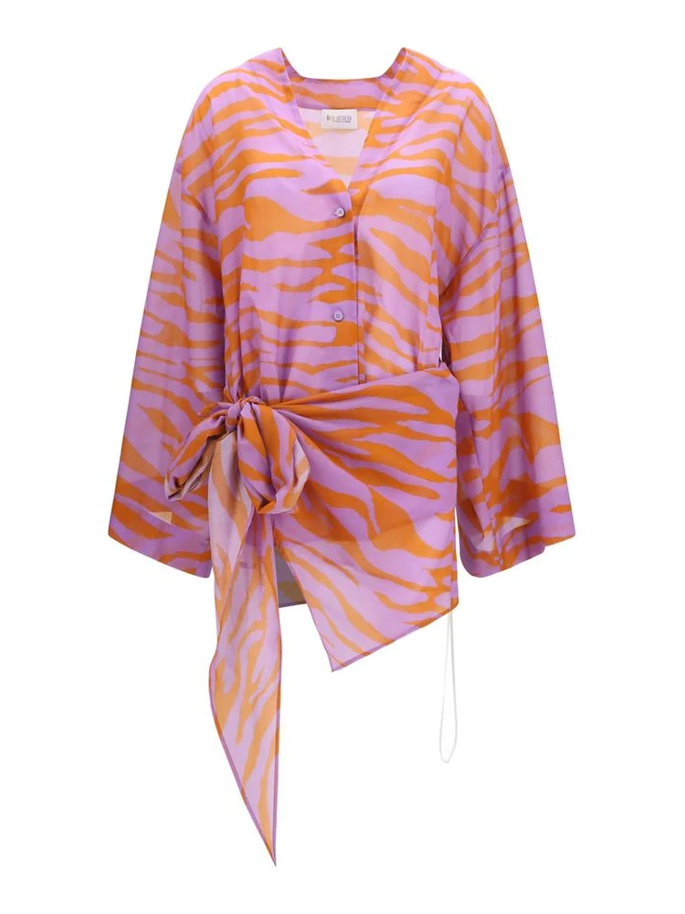 Multicolor Cotton Pattern Shirt