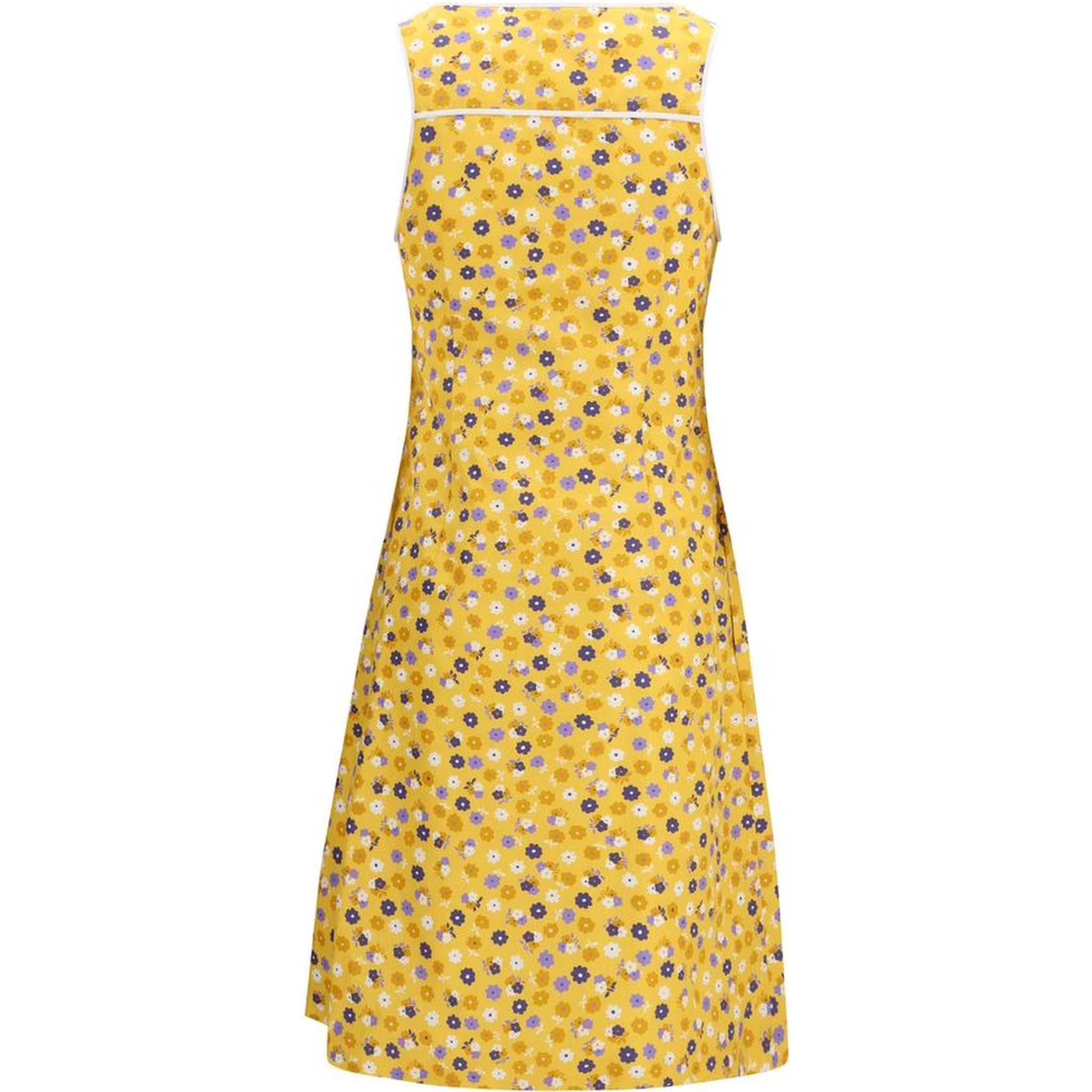 Bicolor Cotton Casual Dress
