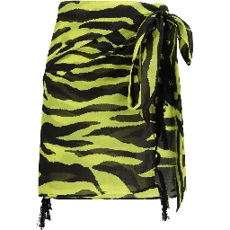 Bicolor Cotton Cover-Ups