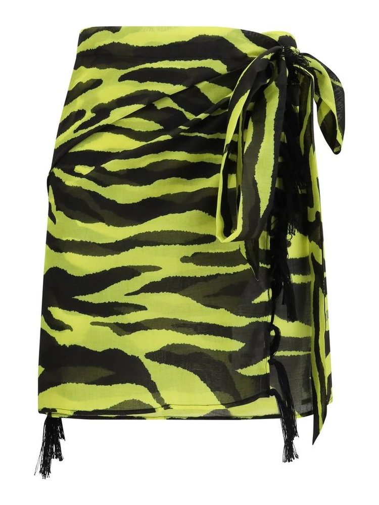 Bicolor Cotton Cover-Ups