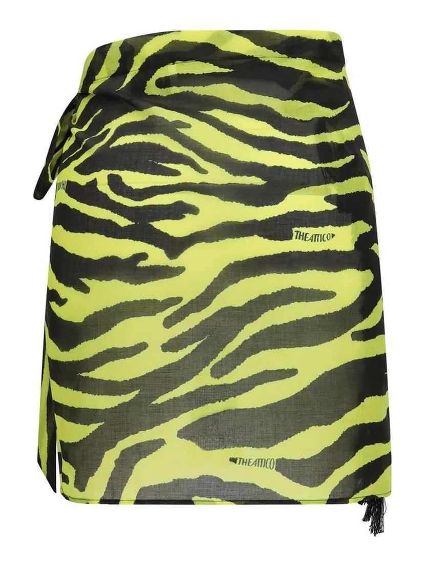 Bicolor Cotton Cover-Ups