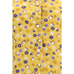 Bicolor Cotton Casual Dress