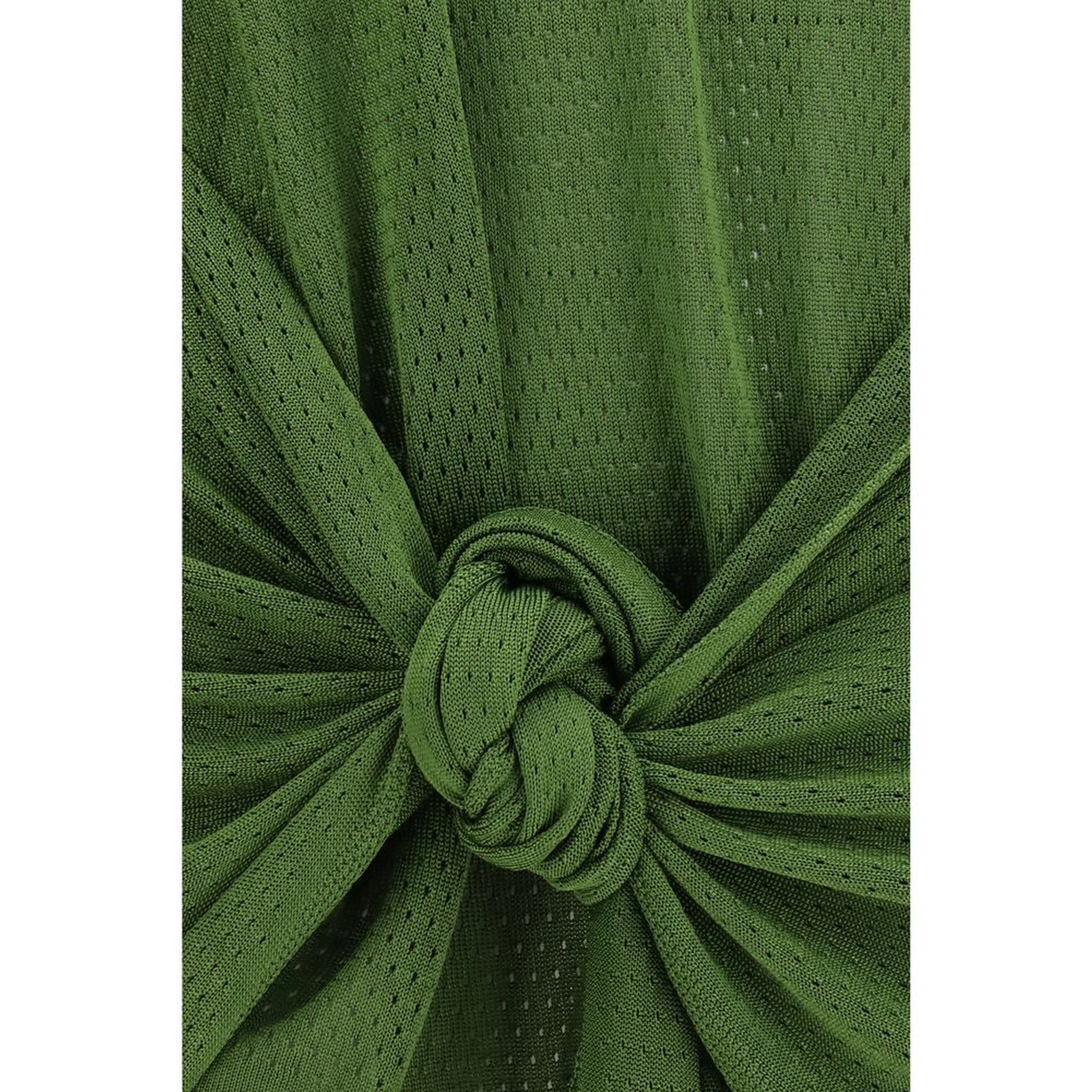 Bicolor Viscose Casual Dress