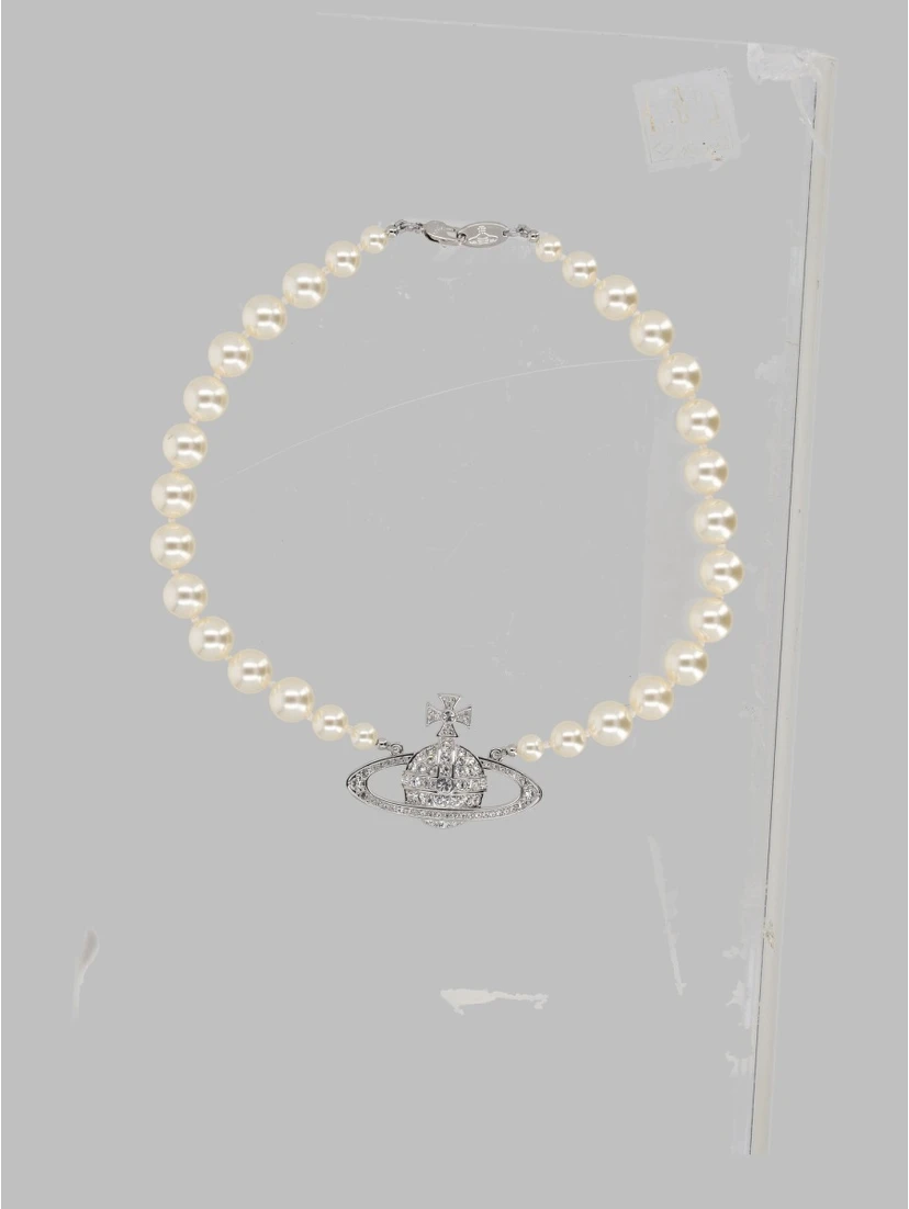 COLLANA DI PERLE CON ORB