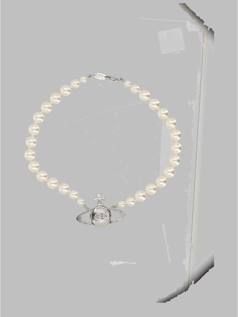 COLLANA DI PERLE CON ORB