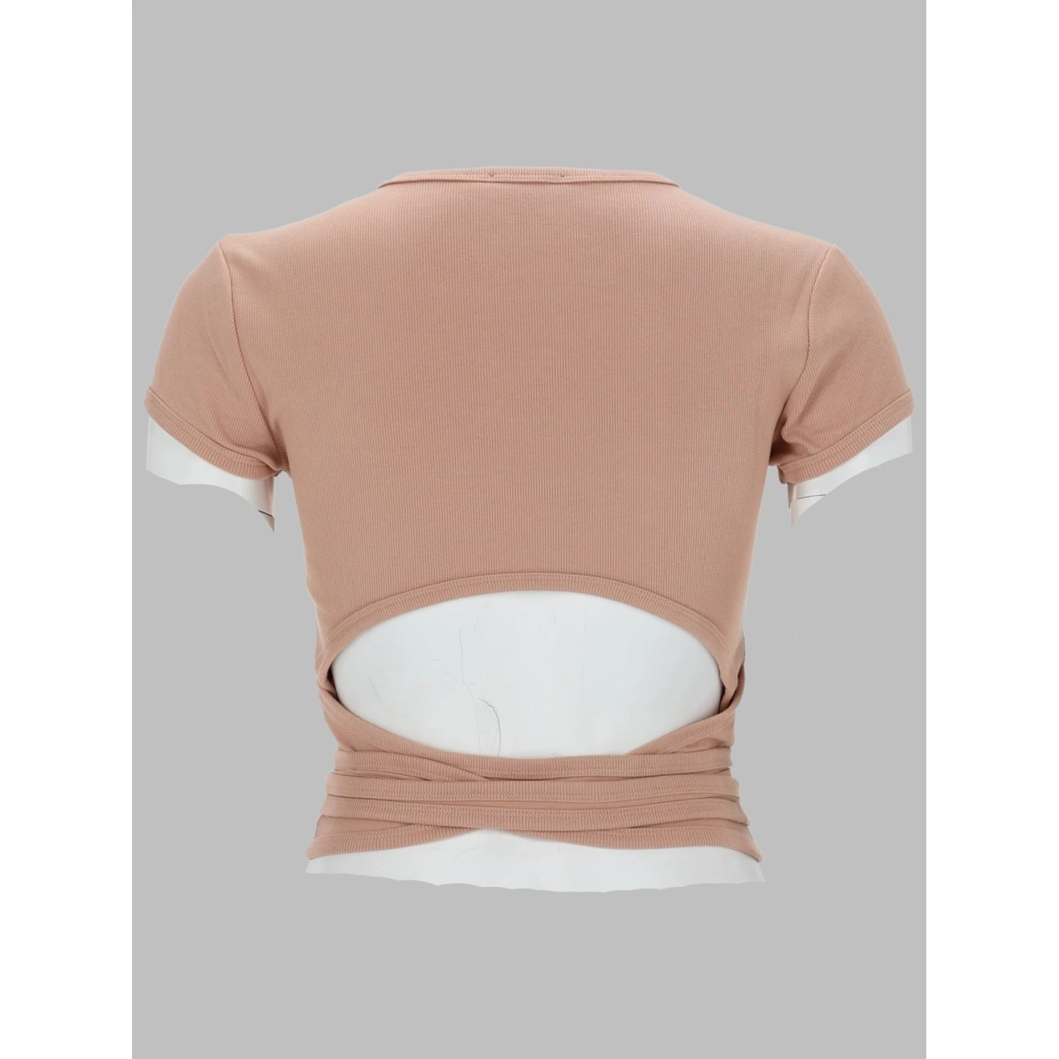 T-SHIRT A COSTINE CON LACCI