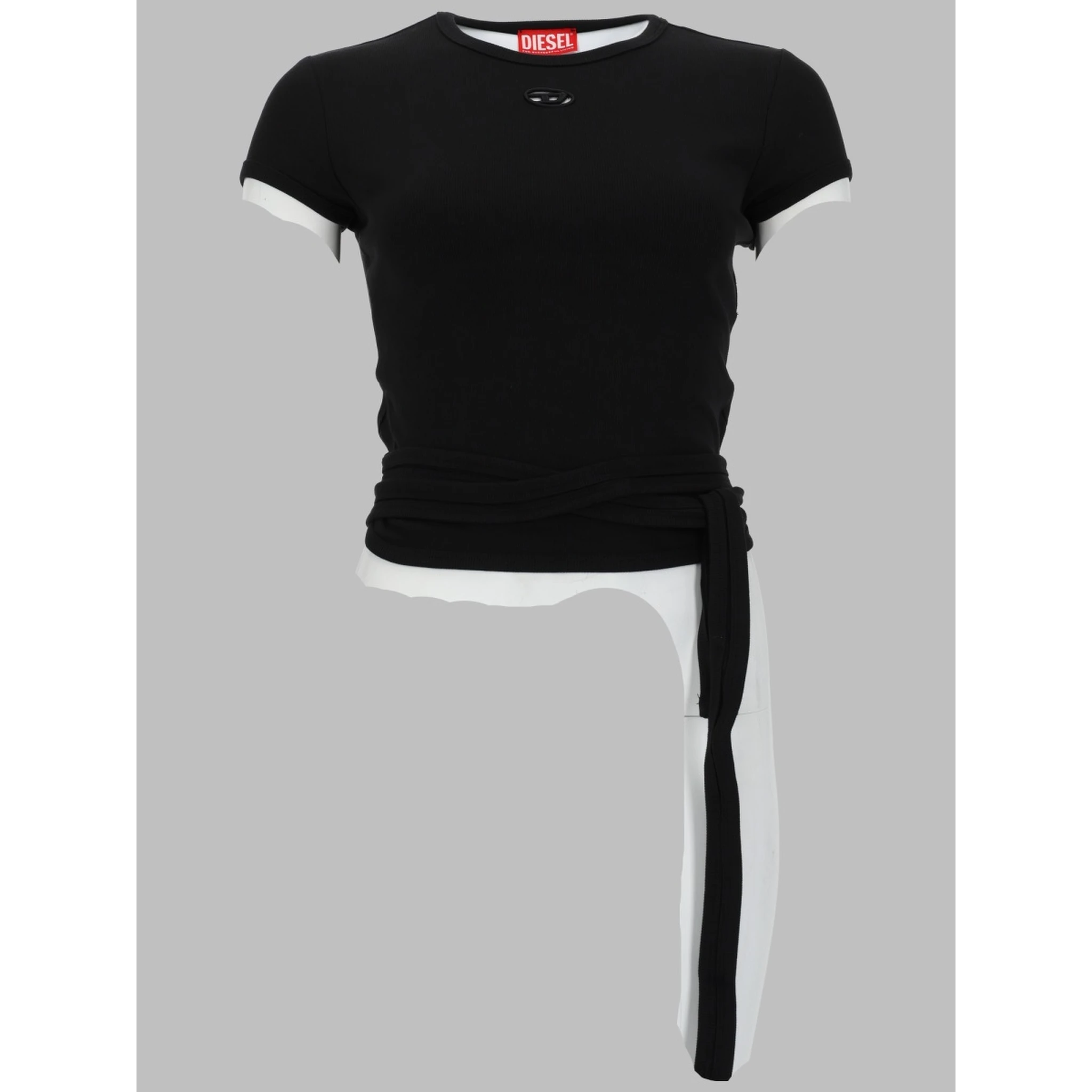 T-SHIRT A COSTINE CON LACCI