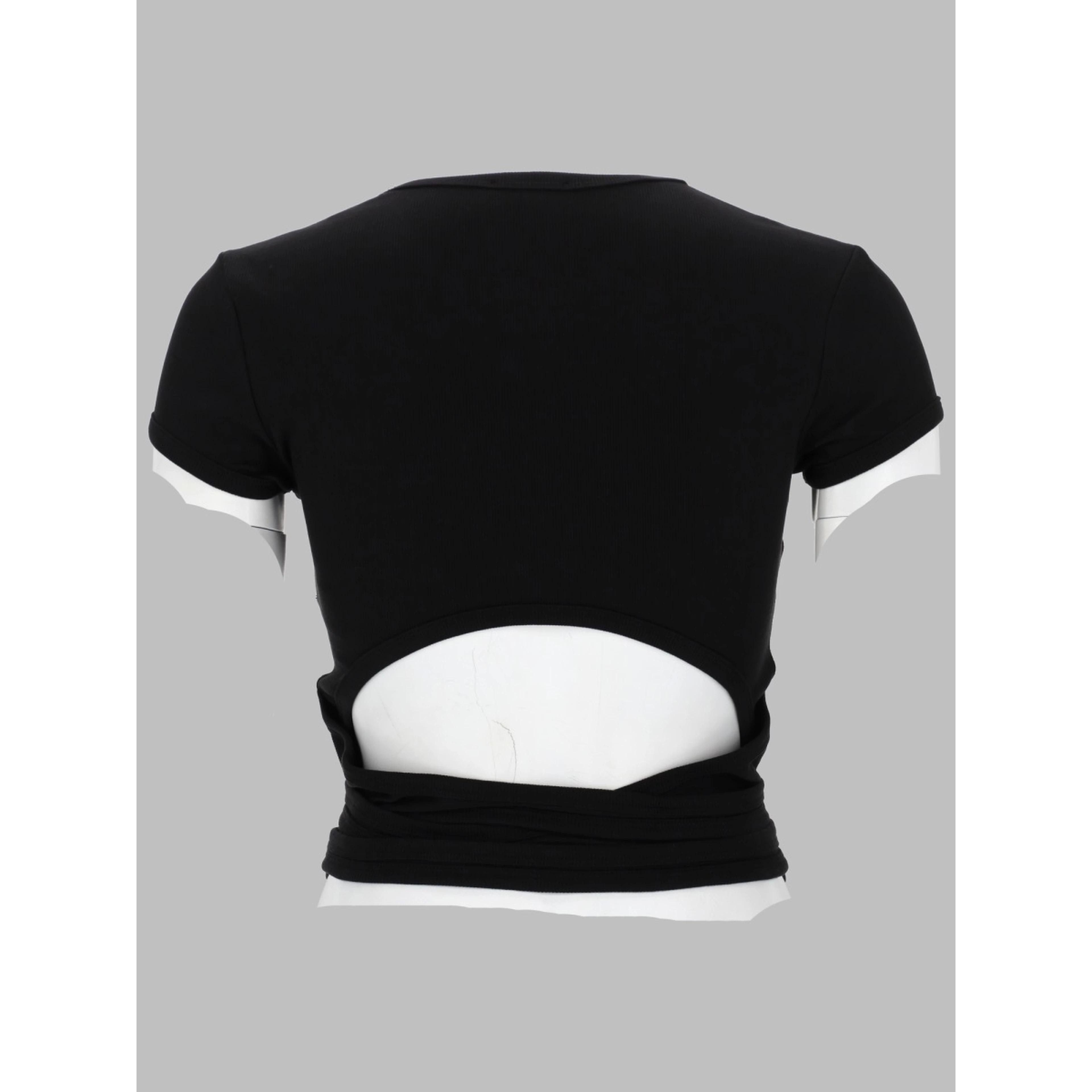 T-SHIRT A COSTINE CON LACCI