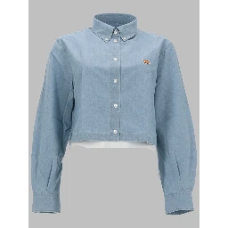 CAMICIA CROPPED "BABY FOX"