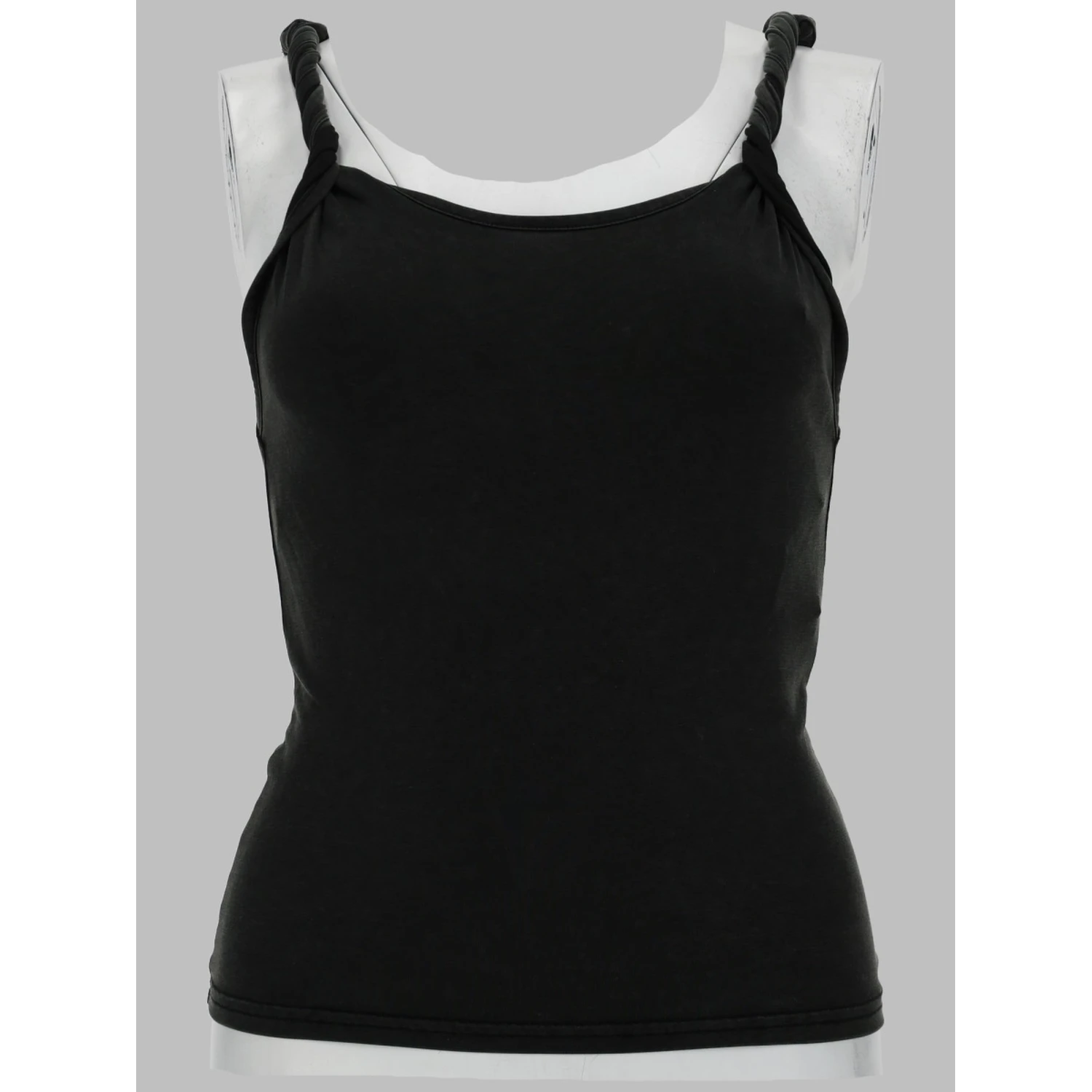 TANK TOP CON SPALLINE ARROTOLATE