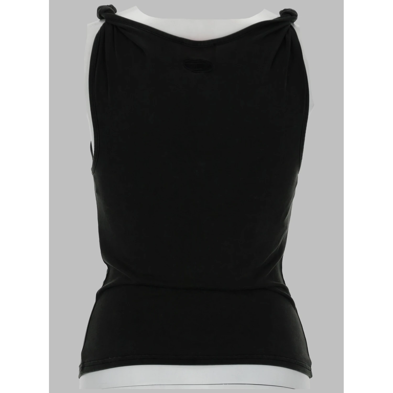TANK TOP CON SPALLINE ARROTOLATE