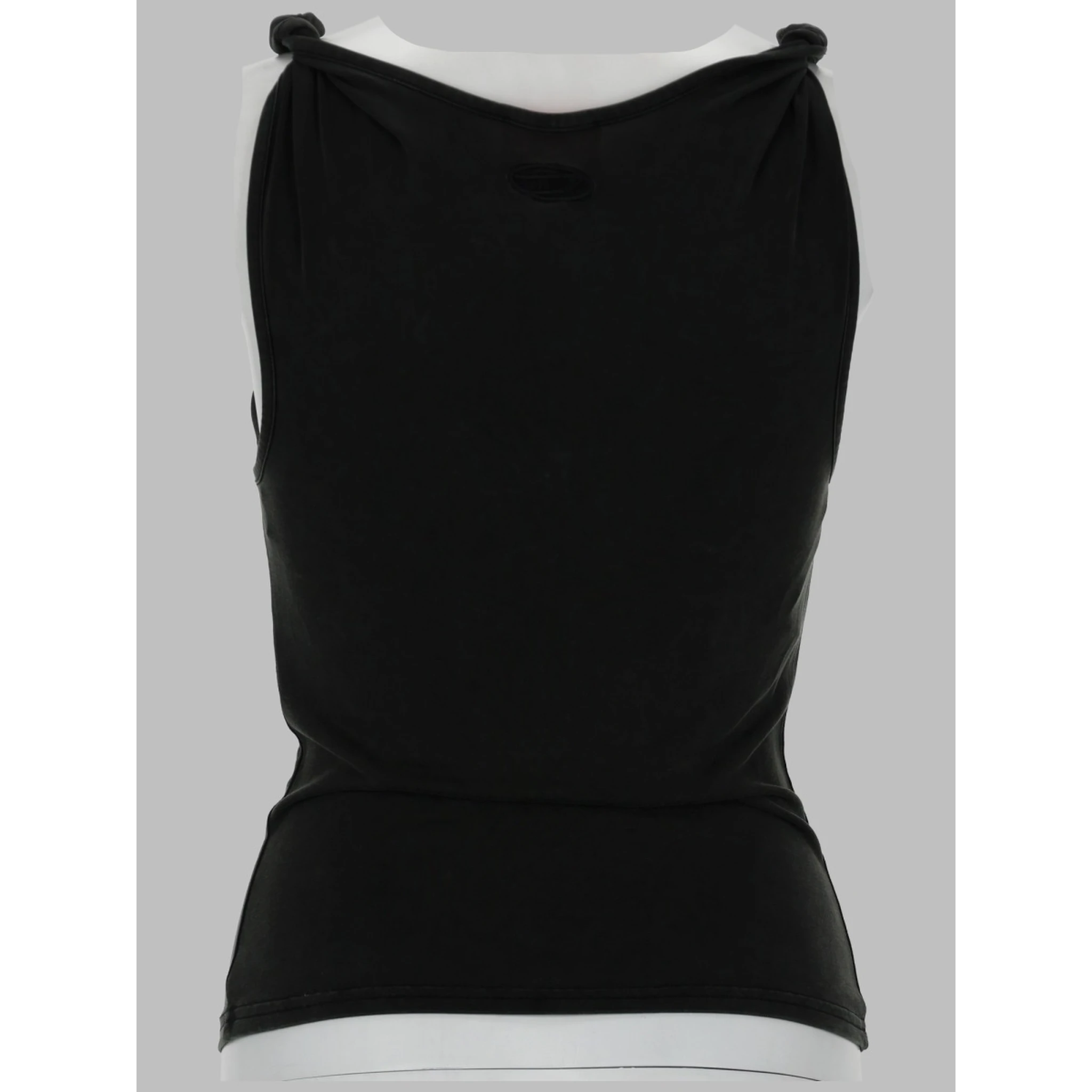 TANK TOP CON SPALLINE ARROTOLATE