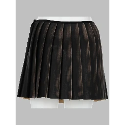 GONNA PLISSÉ CON EFFETTO DISTRESSED