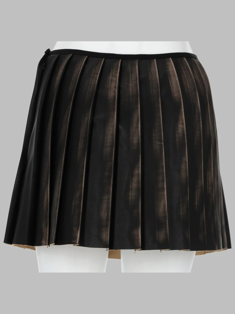 GONNA PLISSÉ CON EFFETTO DISTRESSED alternative