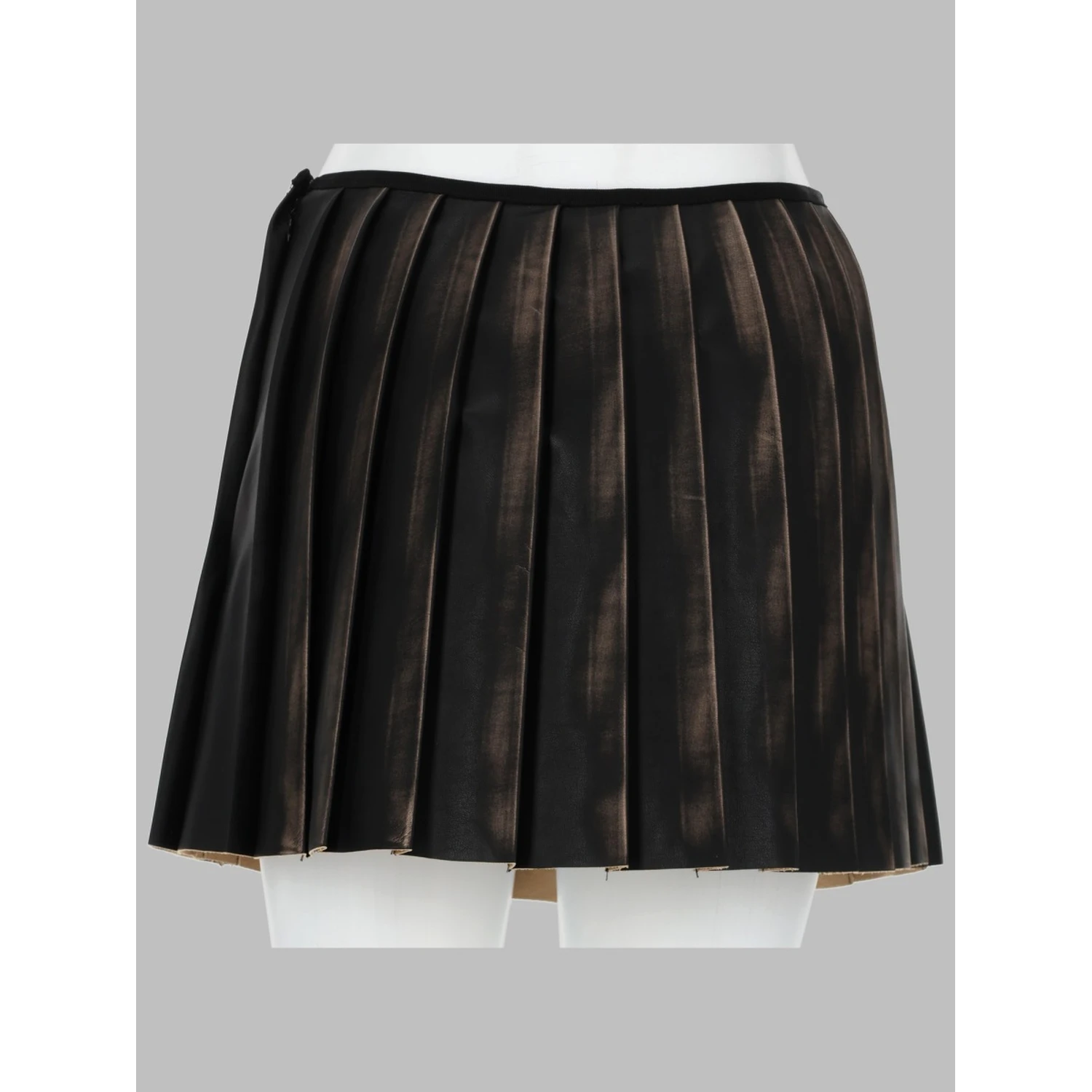 GONNA PLISSÉ CON EFFETTO DISTRESSED